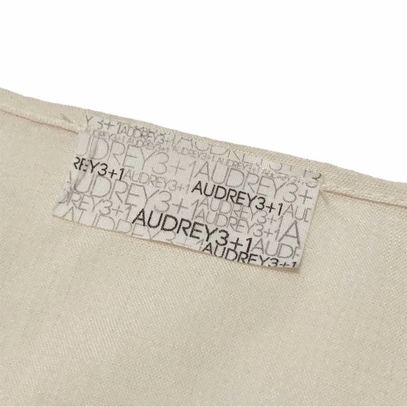 Audrey 3+1 Bubble Hem Surplice Faux Wrap Top - Picture 7 of 10